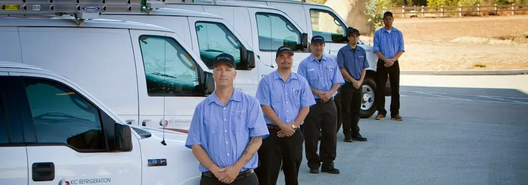 KIC Refrigeration crew ready for Mini Split Repair jobs across Rancho San Diego